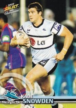 2009 Select NRL Champions #51 Kade Snowden Front
